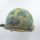 60s Vietnam War US Navy Seabees MCB-16 M1 Helmet Set