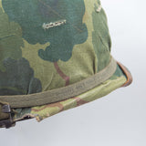 60s Vietnam War US Navy Seabees MCB-16 M1 Helmet Set