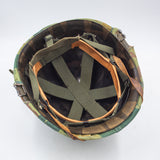 60s Vietnam War US Navy Seabees MCB-16 M1 Helmet Set