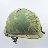 60s Vietnam War US Army Airborne / Para M1C Helmet Set