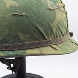 60s Vietnam War US Army Airborne / Para M1C Helmet Set