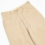 50s Vintage US Army Class B Khaki Chino Trousers - 30x33