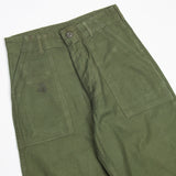 60s Vintage OG-107 Sateen Utility Trousers - 29x29