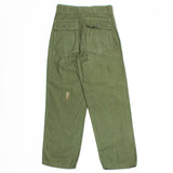 60s Vintage OG-107 Sateen Utility Trousers - 29x29