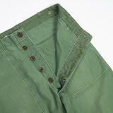 60s Vintage 1st Pattern OG-107 Sateen Utility Trousers - 32x30