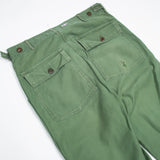 60s Vintage 1st Pattern OG-107 Sateen Utility Trousers - 32x30