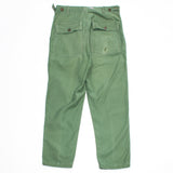 60s Vintage 1st Pattern OG-107 Sateen Utility Trousers - 32x30