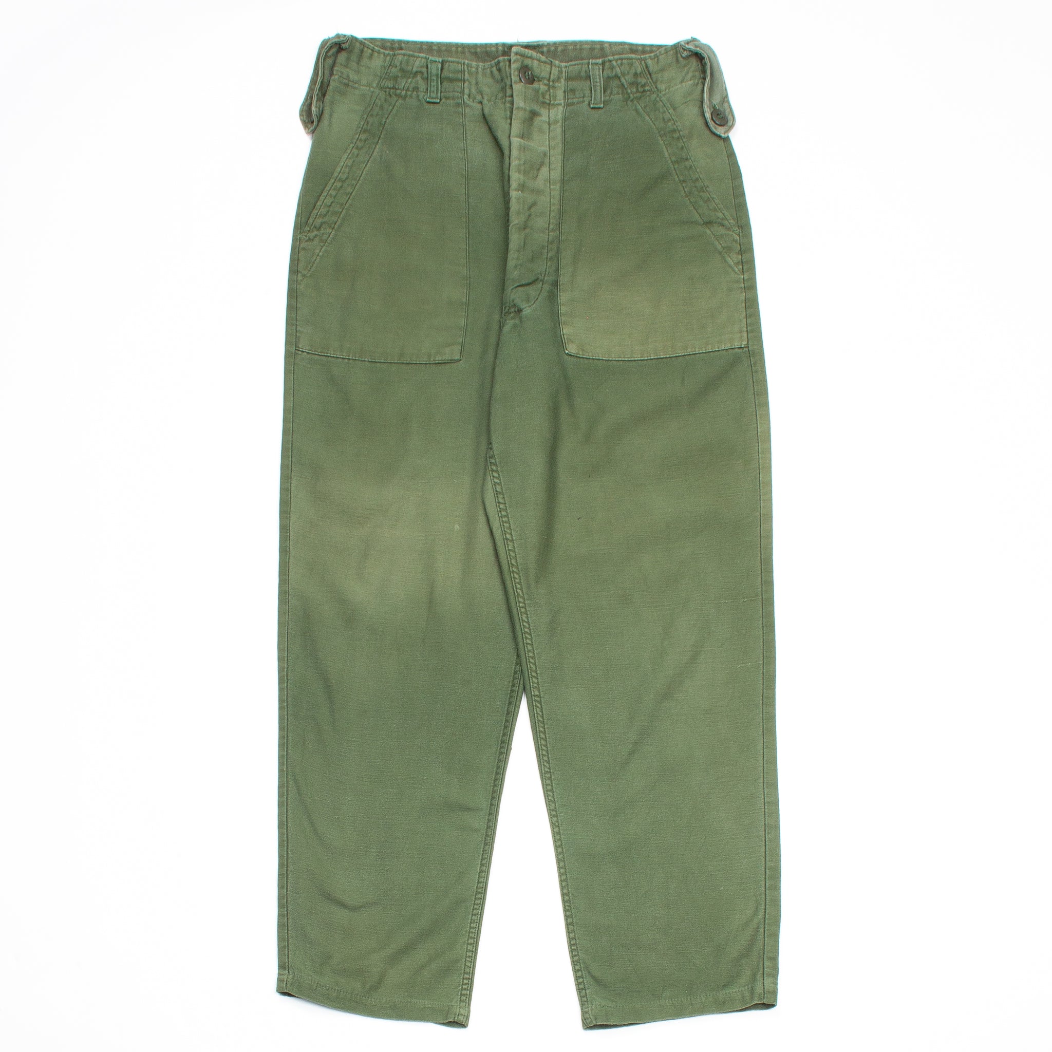 60s Vintage OG-107 Sateen Utility Trousers - 34x29 – Omega Militaria