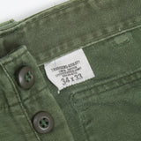 60s Vintage OG-107 Sateen Utility Trousers - 34x29