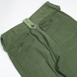 60s Vintage OG-107 Sateen Utility Trousers - 34x29