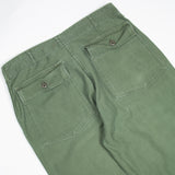 60s Vintage OG-107 Sateen Utility Trousers - 34x30