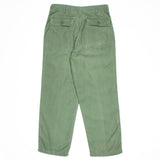 60s Vintage OG-107 Sateen Utility Trousers - 34x30