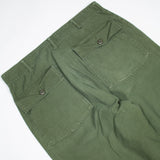 1970 Dated OG-107 Sateen Utility Trousers - 36x32