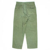 1970 Dated OG-107 Sateen Utility Trousers - 36x32
