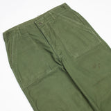 1966 Dated OG-107 Sateen Utility Trousers - 34x30