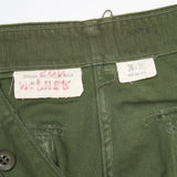 1966 Dated OG-107 Sateen Utility Trousers - 34x30