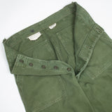 60s Vintage 1st Pattern OG-107 Sateen Utility Trousers - 32x31