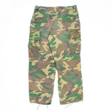 60s Vietnam War Vintage ERDL Tropical Combat Trousers - 34x31