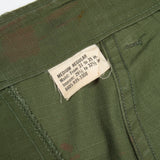 60s Vietnam War Tropical Combat Trousers - 35x31