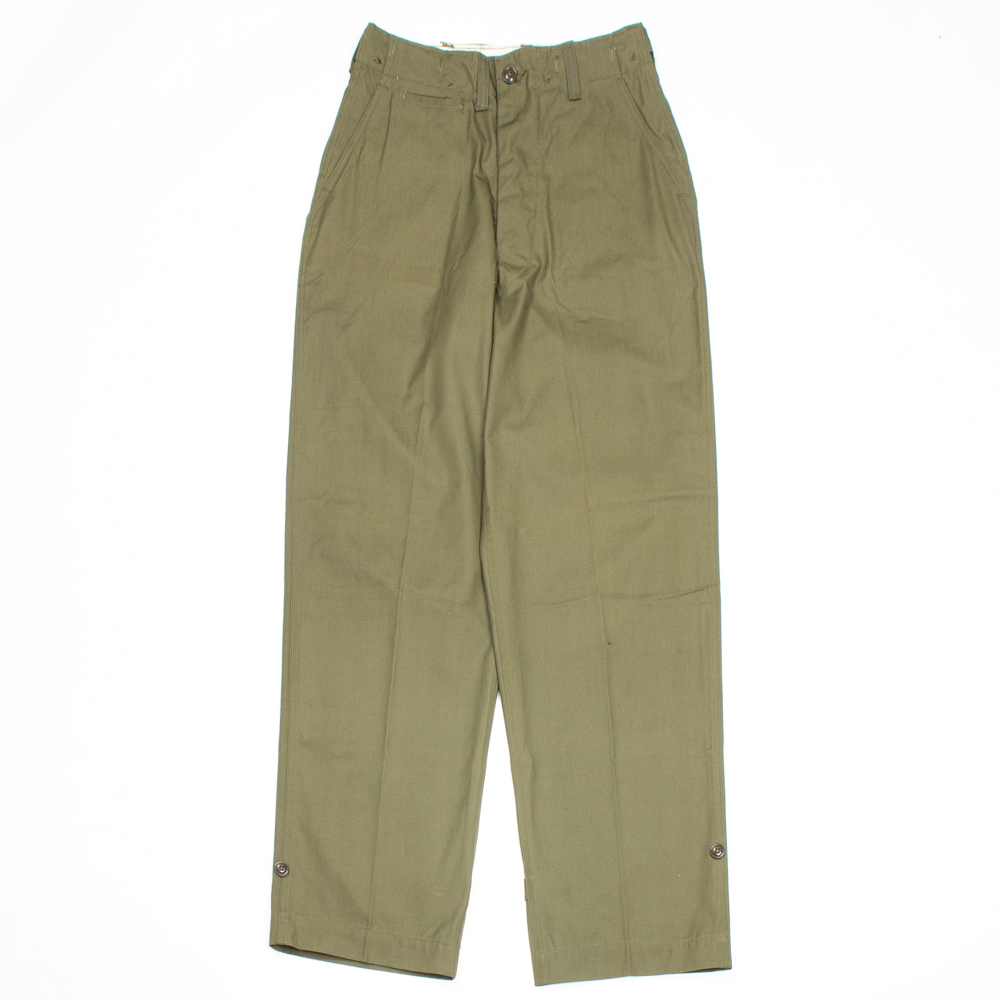 Deadstock 50s US Army M43 OD-7 Field Trousers - 30x34 – Omega 