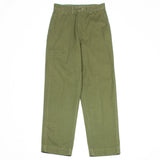 Deadstock 40s WW2 Vintage US Navy N-3 HBT Utility Trousers - 31x33