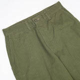 Deadstock 40s WW2 Vintage US Navy N-3 HBT Utility Trousers - 31x33