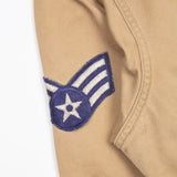 50s US Air Force Class B Khaki Shirt - Medium
