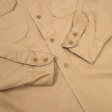 50s US Air Force Class B Khaki Shirt - Medium