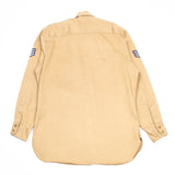 50s US Air Force Class B Khaki Shirt - Medium
