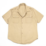 1971 Dated Vietnam War Vintage Khaki Class B Shirt - Medium