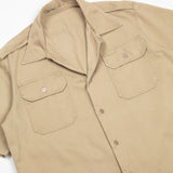 1971 Dated Vietnam War Vintage Khaki Class B Shirt - Medium