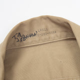 1971 Dated Vietnam War Vintage Khaki Class B Shirt - Medium