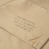 1971 Dated Vietnam War Vintage Khaki Class B Shirt - Medium