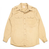 40s US Army Private Purcahse Sanforized Khaki Shirt - Medium