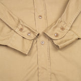 40s US Army Private Purcahse Sanforized Khaki Shirt - Medium