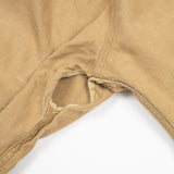 50s Vintage British Army Aertex Khaki Jungle Shirt - Small