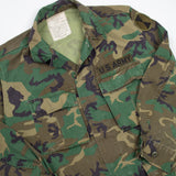70s Vintage US Army RDF ERDL HWU Combat Coat - Small