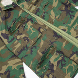 70s Vintage US Army RDF ERDL HWU Combat Coat - Small