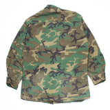 70s Vintage US Army RDF ERDL HWU Combat Coat - Small