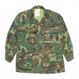 70s Vintage US Army RDF ERDL HWU Combat Coat - Medium