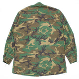70s Vintage US Army RDF ERDL HWU Combat Coat - Medium