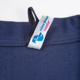 Deadstock 70s Vintage German Blue HBT Chore Shirt Jacket - Large