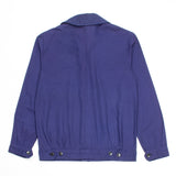 Deadstock 70s Vintage German Blue Chore Shirt Jacket - Small
