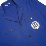 70s Vintage German Blue Chore Shirt - Large