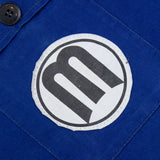 70s Vintage German Blue Chore Shirt - Large
