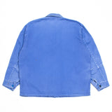 70s Vintage German Blue Chore Shirt Jacket - Large