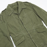 60s Vintage British Army Drill Overall Jacket - Small