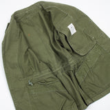 60s Vintage British Army Drill Overall Jacket - Small