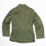 60s Vintage British Army Drill Overall Jacket - Small