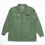 60s Vintage 3rd Pattern OG-107 Utility Shirt - Large